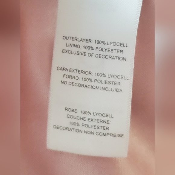 THE EDIT by Seventeen-size L- lined pink long Jacket-closes with zipper at front - Picture 10 of 11